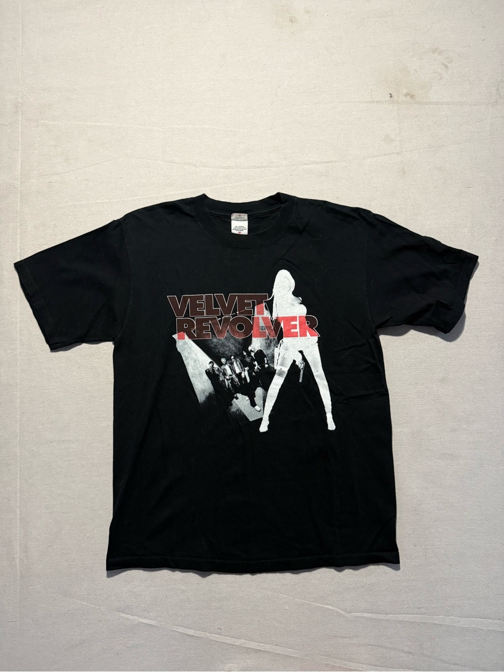 Velvet Revolver Tour Shirt 2004 Anvil Red Bar Tag Size M
